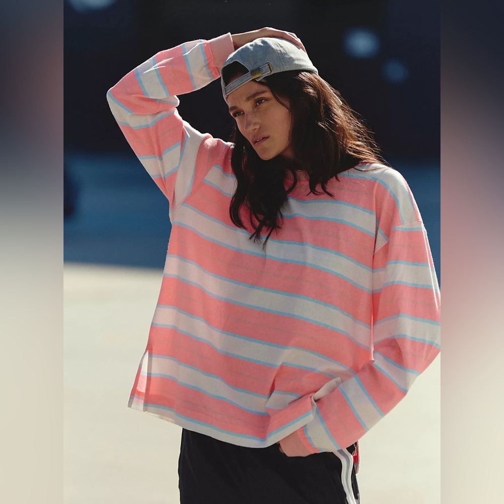 Free People Hustle Striped Layer💕